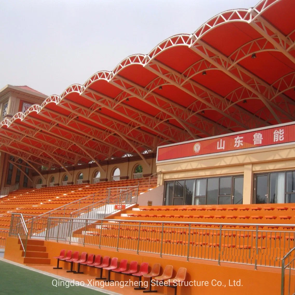Prefabricated Steel Structure Sports Hall/Basketball Stadium with Steel Framework