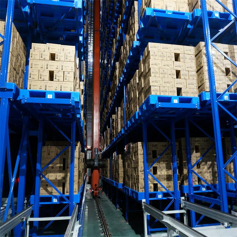 Designed Automatic Asrs Warehouse Stacker Crane Automated Storage Retrieval Racking System