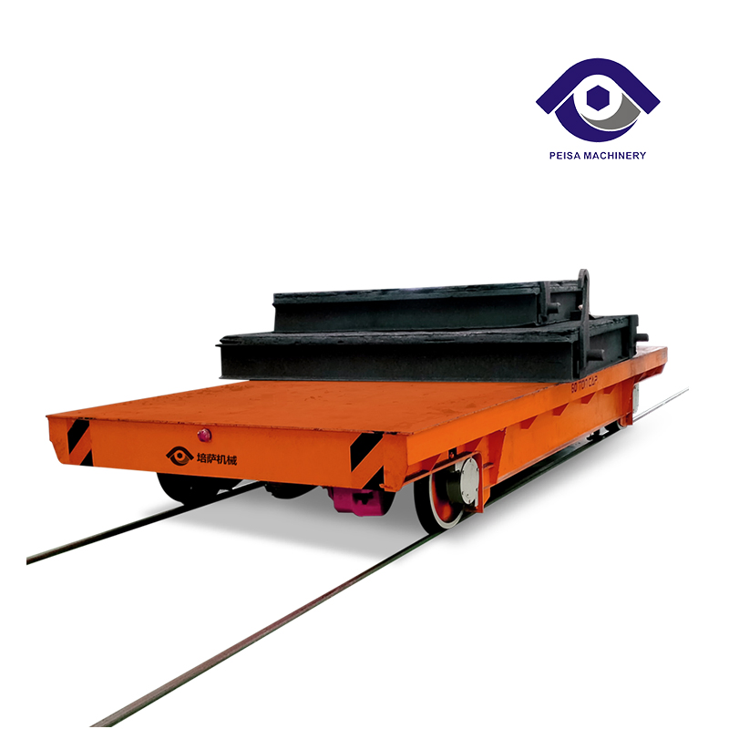 Steel Foundry Using Material Handling Equipment on Railways