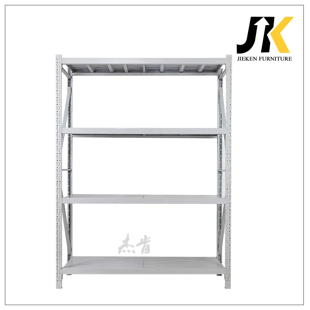 Metal Bars Plate Shelf Painting Storage Angle Iron Rack for Shop