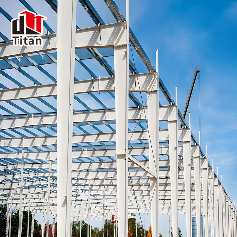 Customized Welded H Beam Column Beam Metal Steel Structure