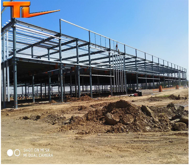 Metal Building Construction Projects Industrial Steel Frame Structure