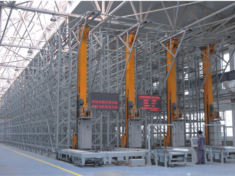 OEM Euro Pallet Rack System Automated Storage Retrieval System Smart Warehouse Racking Systems