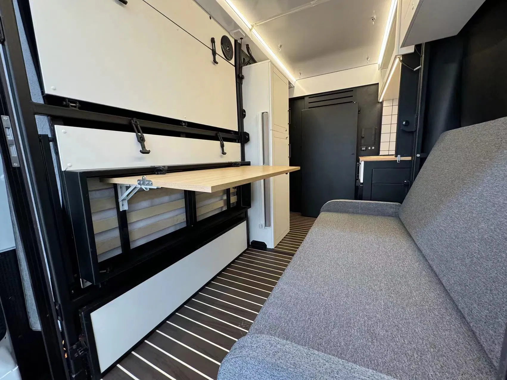 Camping-Focused Motorhome Equipped with Premium Outdoor Systems