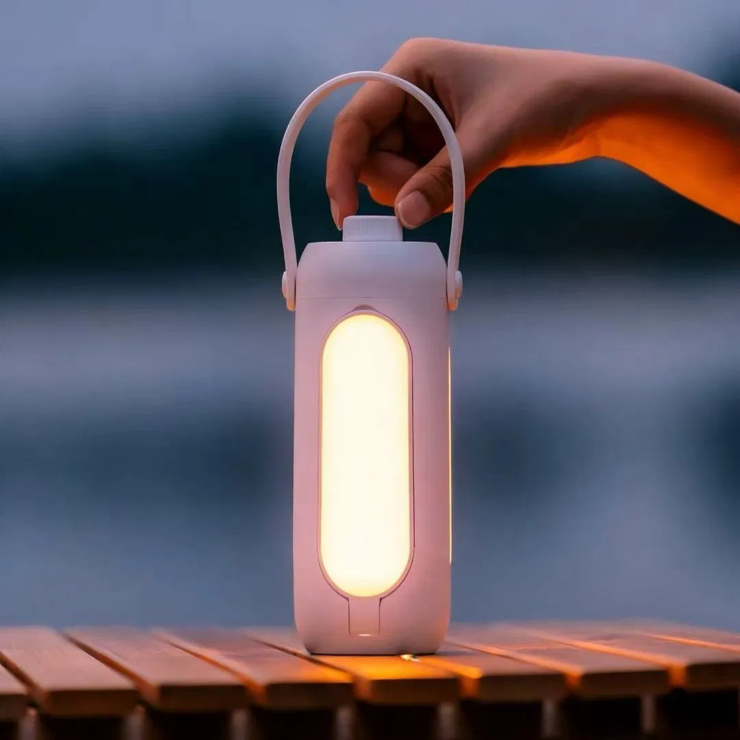 USB Rechargeable Foldable Camping Lamp with Long Battery Life
