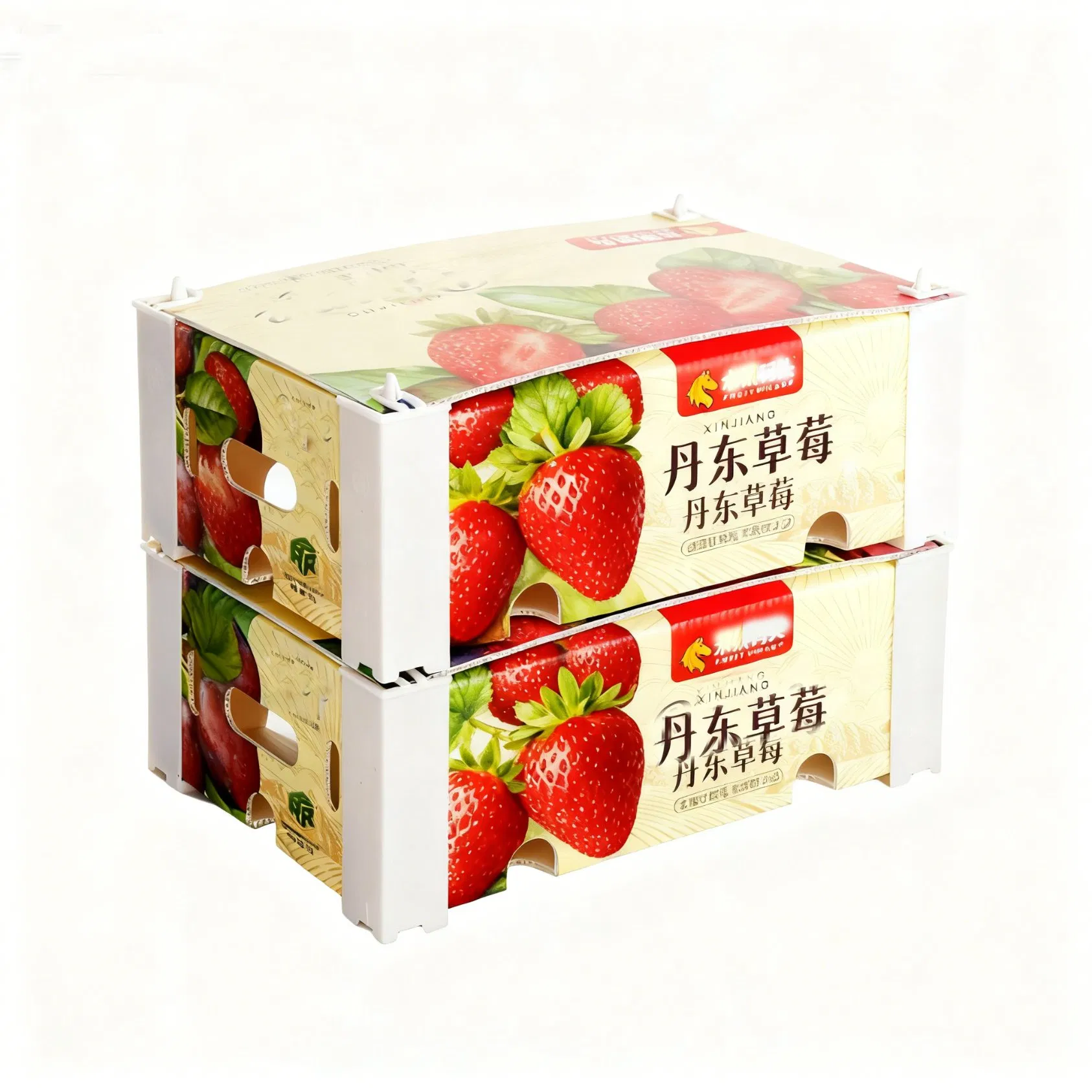 Customized Folding Color Fruit Packaging Box with Real-Time Stone Waterproof Box