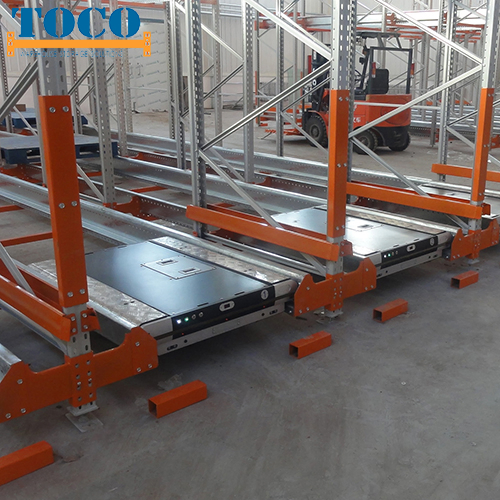 CE Certified Shuttle Racking System Factory Supply for Pallets Storage