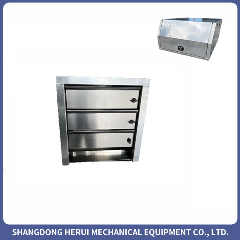 800mm Truck Camper Aluminum Ute Canopy/Dog Box Cage Tool Box with