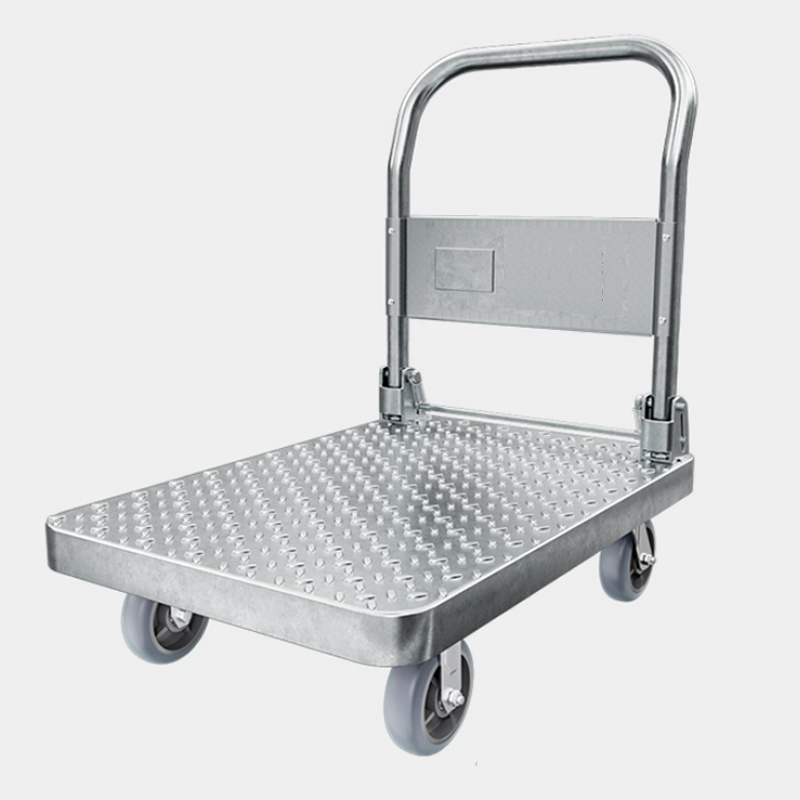 Steel Rubber Nylon Polyurethane Mobile Hand Platform shopping Medical Assembly Transport Trolley