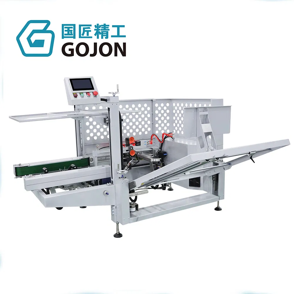 Carton Opening Machine with Safety Protection System Durable Components Long Service Life for Logistics Warehouse