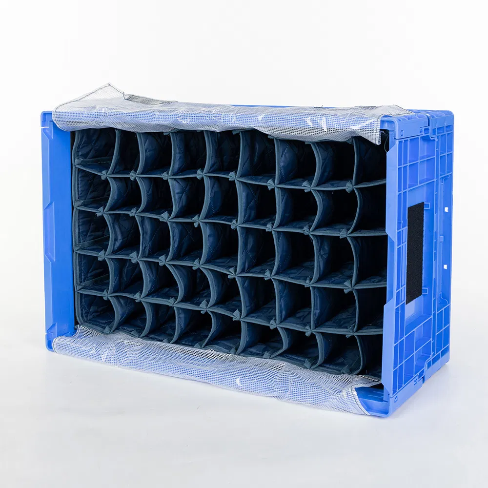 Foldable Industrial Plastic Turnover Boxes for Streamlined Product Storage Solutions