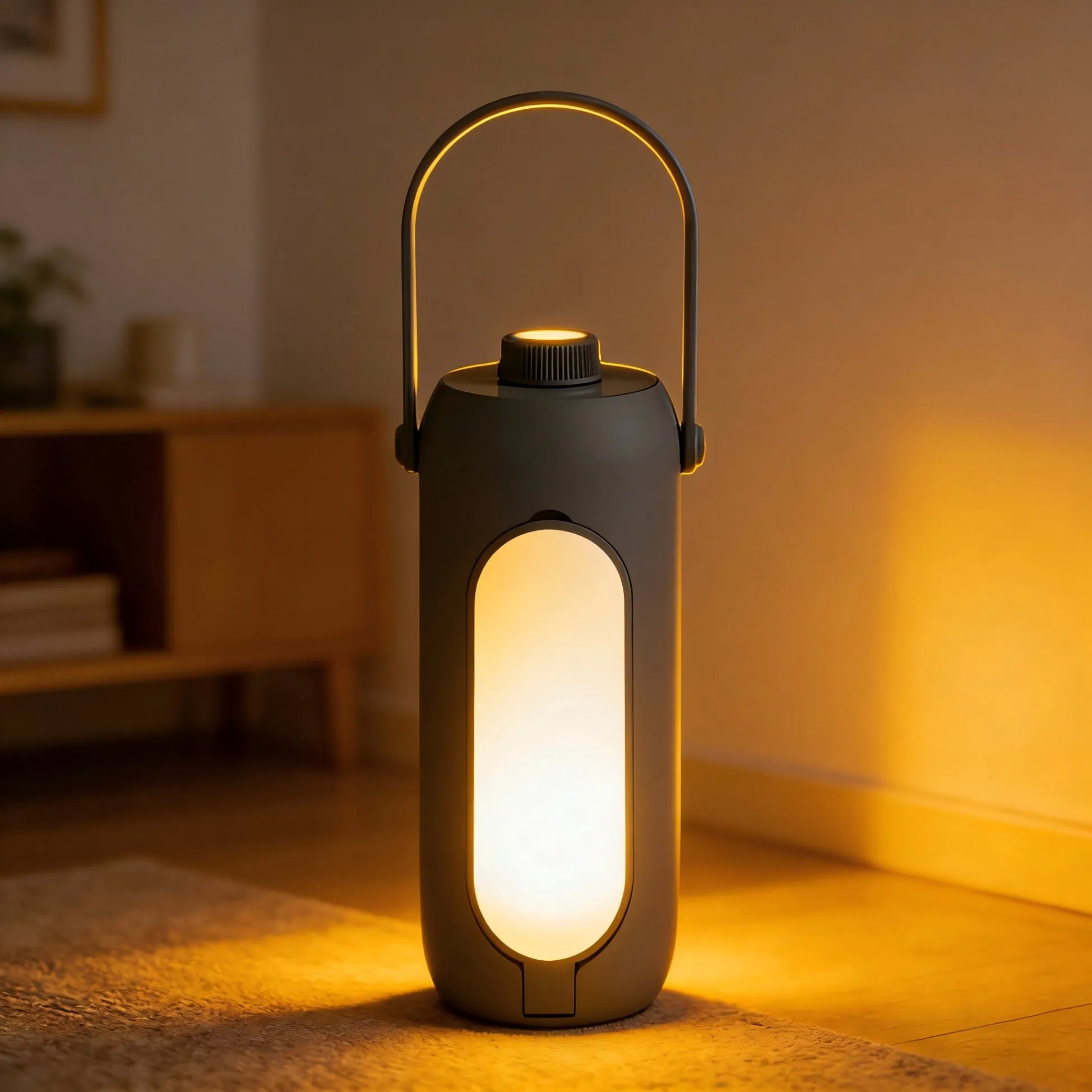 USB Rechargeable Foldable Camping Lamp with Long Battery Life