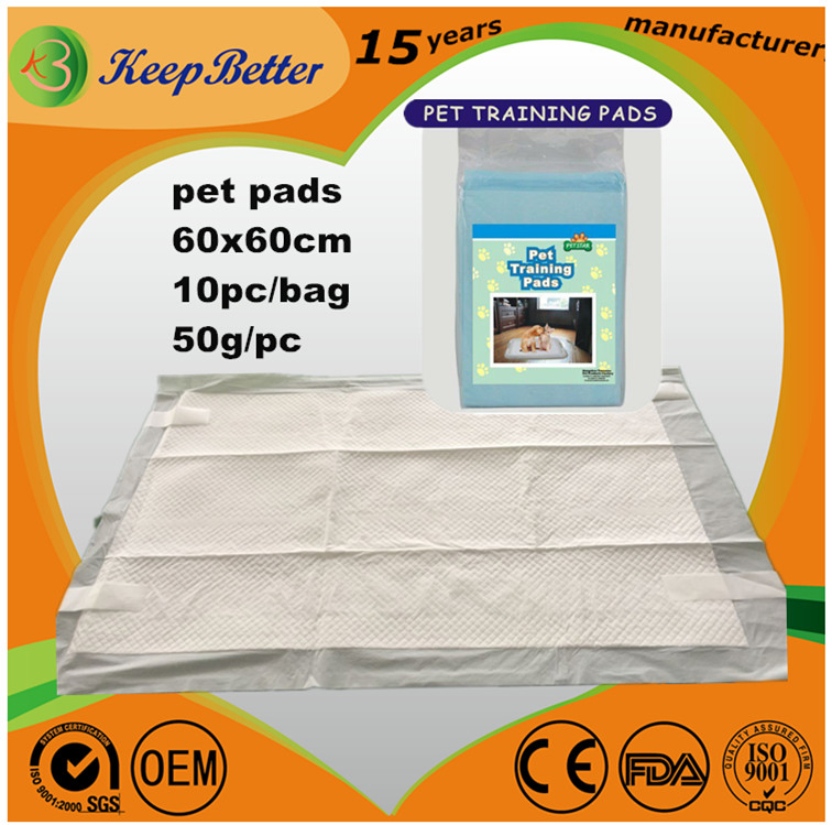 Pet Supply Disposable Anti-Slippery Sticker Pet Dog Puppy Training PEE Urine Pad Wee Wee Hygienic Sanitary Mat Under Pad
