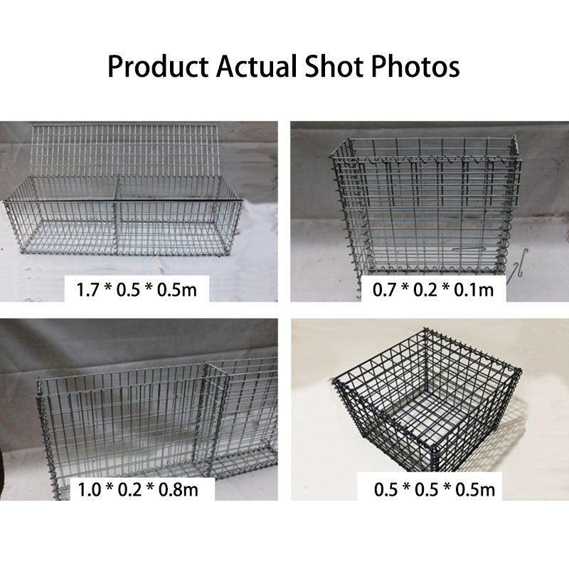 CE &amp; ISO Certified Factory Wholesale Galvanized Welded Stone Gabion Cage Gabion Box for Gabion Garden Decoration
