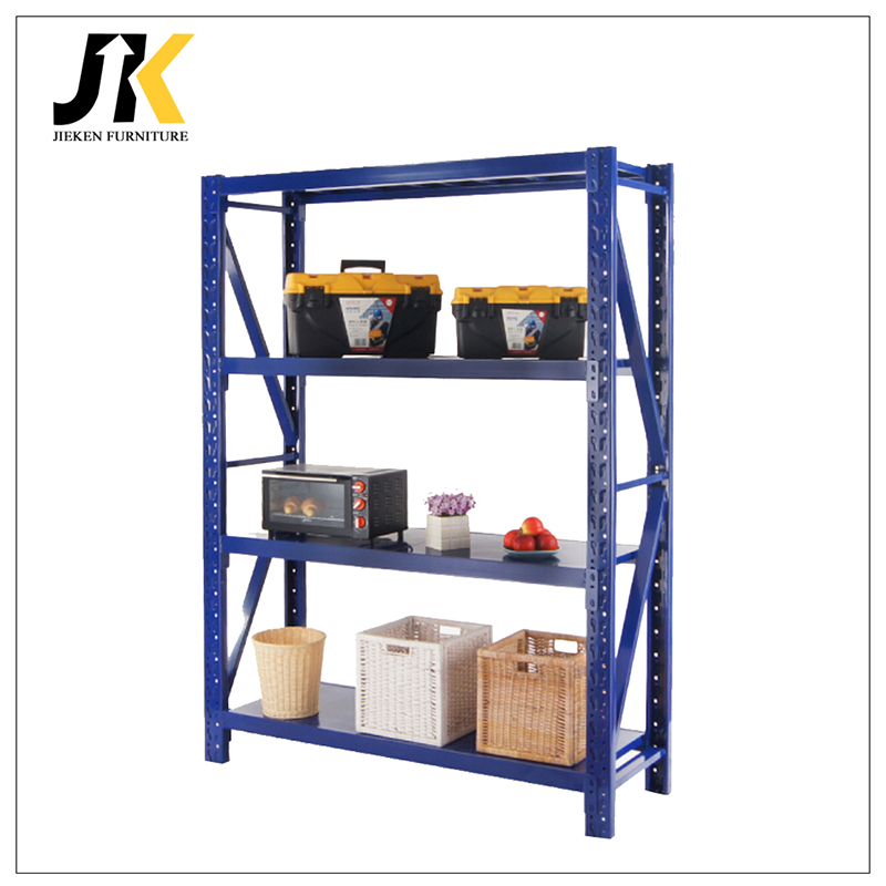 Metal Bars Plate Shelf Painting Storage Angle Iron Rack for Shop