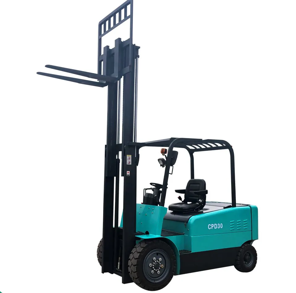 Electric Forklift Side View