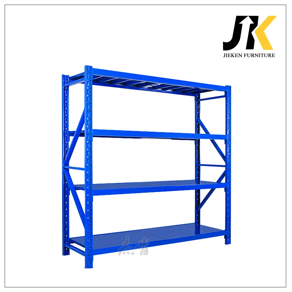 Metal Bars Plate Shelf Painting Storage Angle Iron Rack for Shop