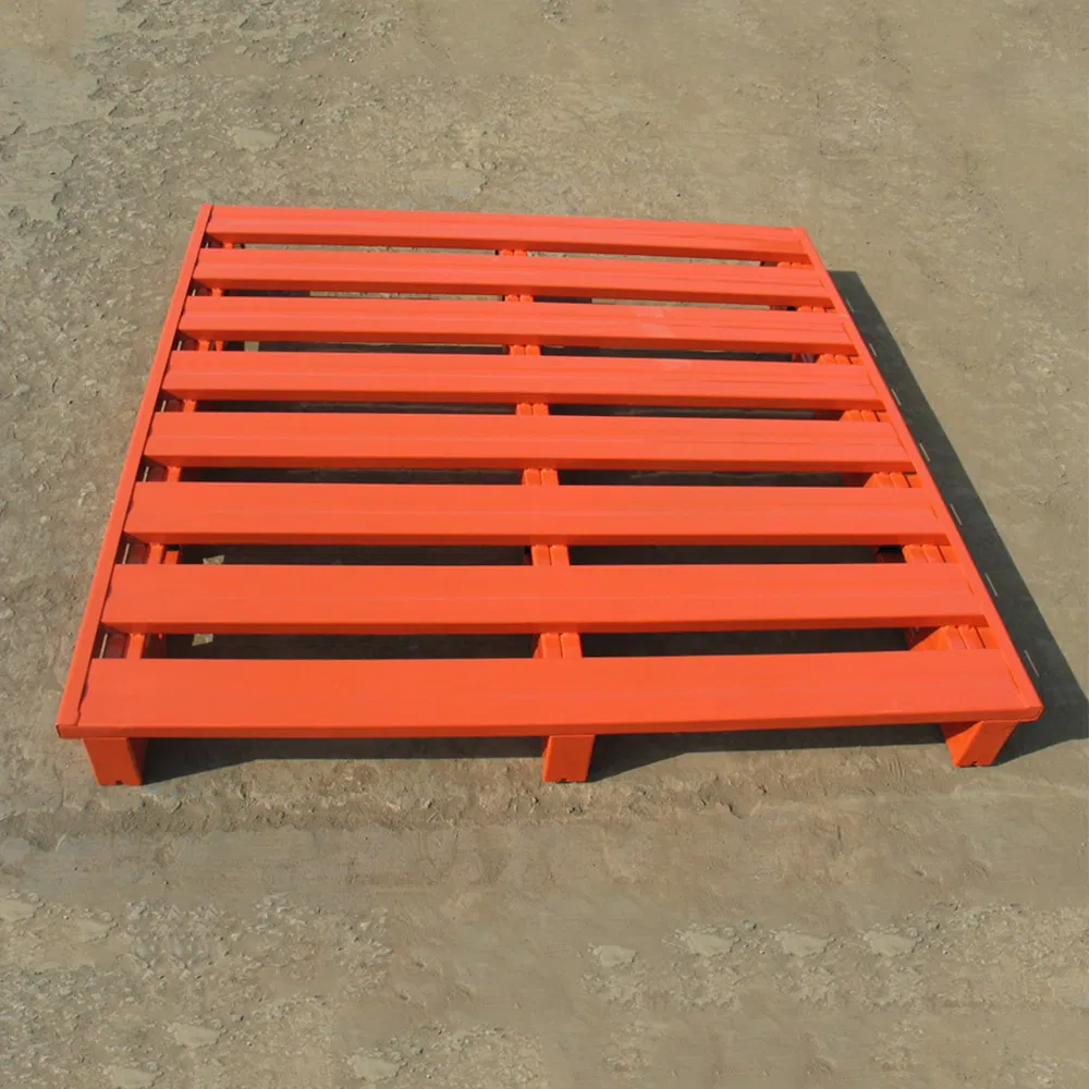 China Good Price Customized Heavy Duty Iron Tire Warehouse Storage Rack Galvanized Standard HDPE Plastic Metal Steel Pallet for Forklift
