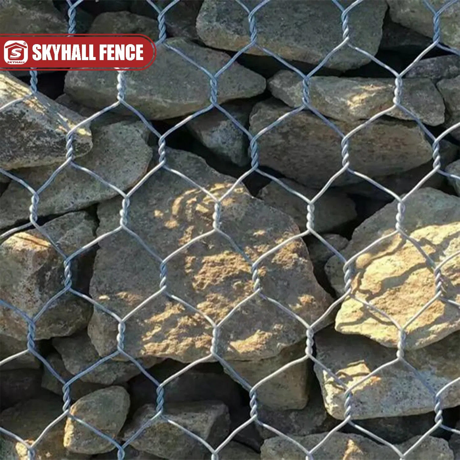 Hexagonal Gabion Box Gabion Basket Stone Cage for Wall Retaining From China