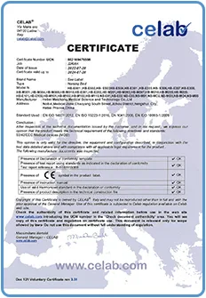 CE Certificate