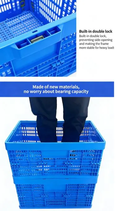 Folding Mesh Container