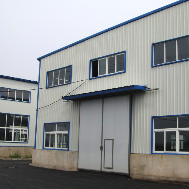 Prefabricated Low Cost Steel Structure Building with Sandwich Panel for Warehouse/Workshop/Plant