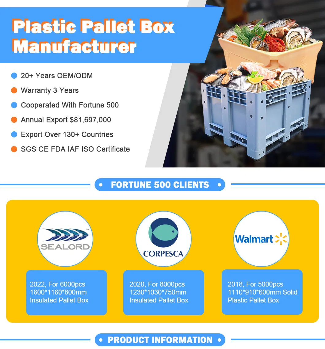 Plastic Collapsible Turnover Box