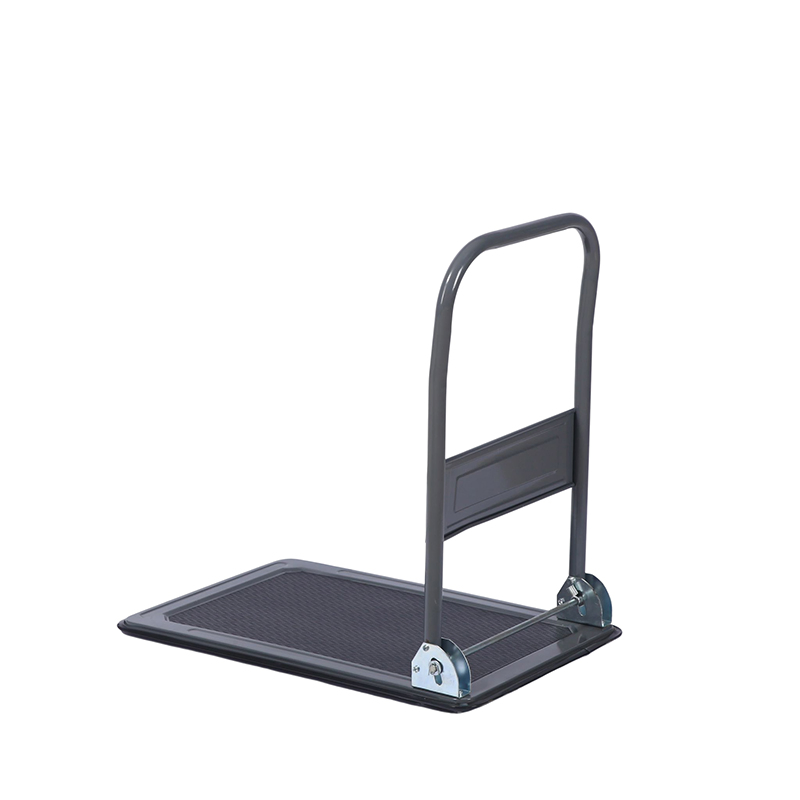 Chinese Factory Heavy Duty Steel Folding Platform Hand Truck Cart 300kg Loading Capacity Hand Trolley