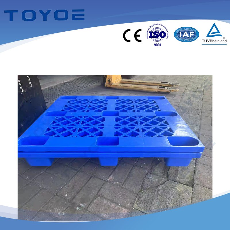 Stackable Space-Saving Iron Rice Mill Garbage Bin Plastic Pallet for Efficient Factory Warehouse Storage