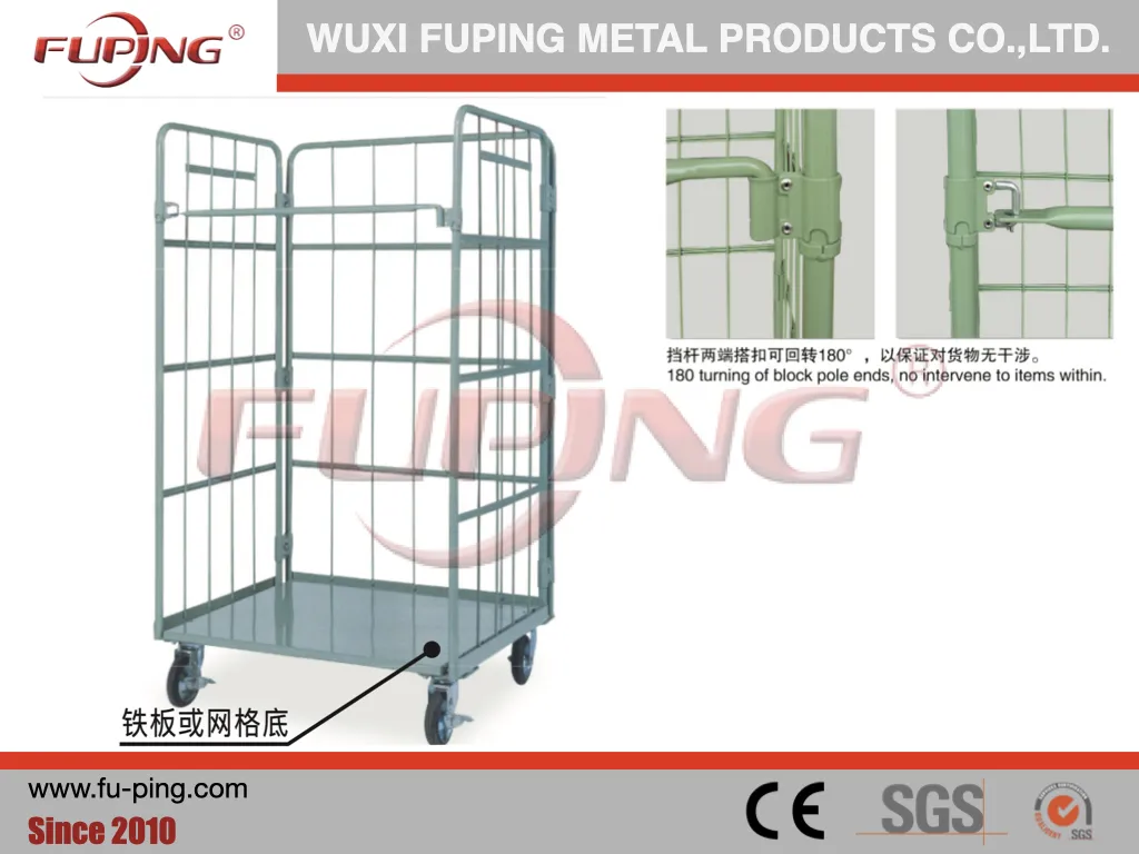 Heavy-duty roll container