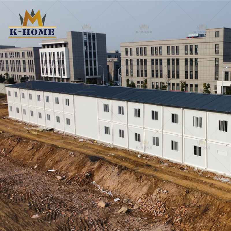 Prefabricated Temporary Mobile Modular Site Labor Accommodation Container Camp