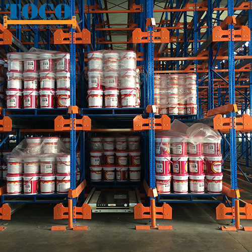 CE Certified Shuttle Racking System Factory Supply for Pallets Storage