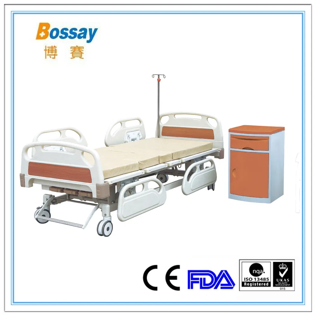 Hospital Manual Bed with Three Cranks