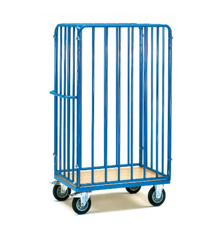 Wholesale Heavy Duty Wire Steel Roll Container Storage Cage Trolley