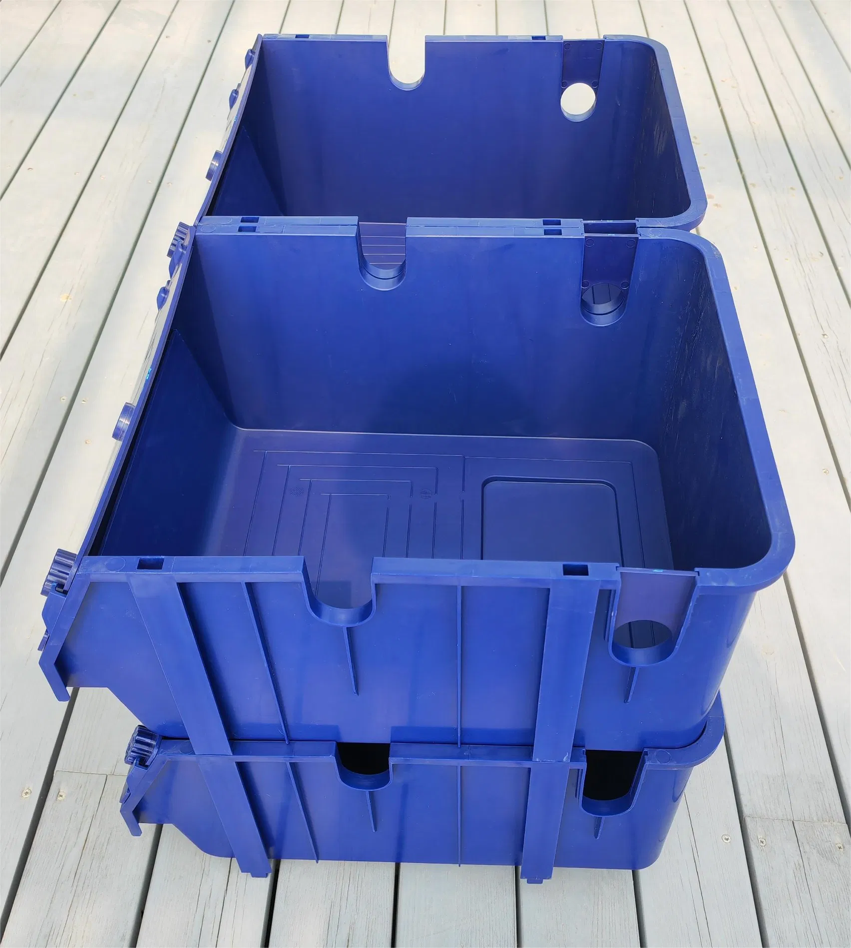 Wholesale Eco-Friendly Square Shape Mud Crab Spotted Box Crab Fattening Cages Indoor Ras System