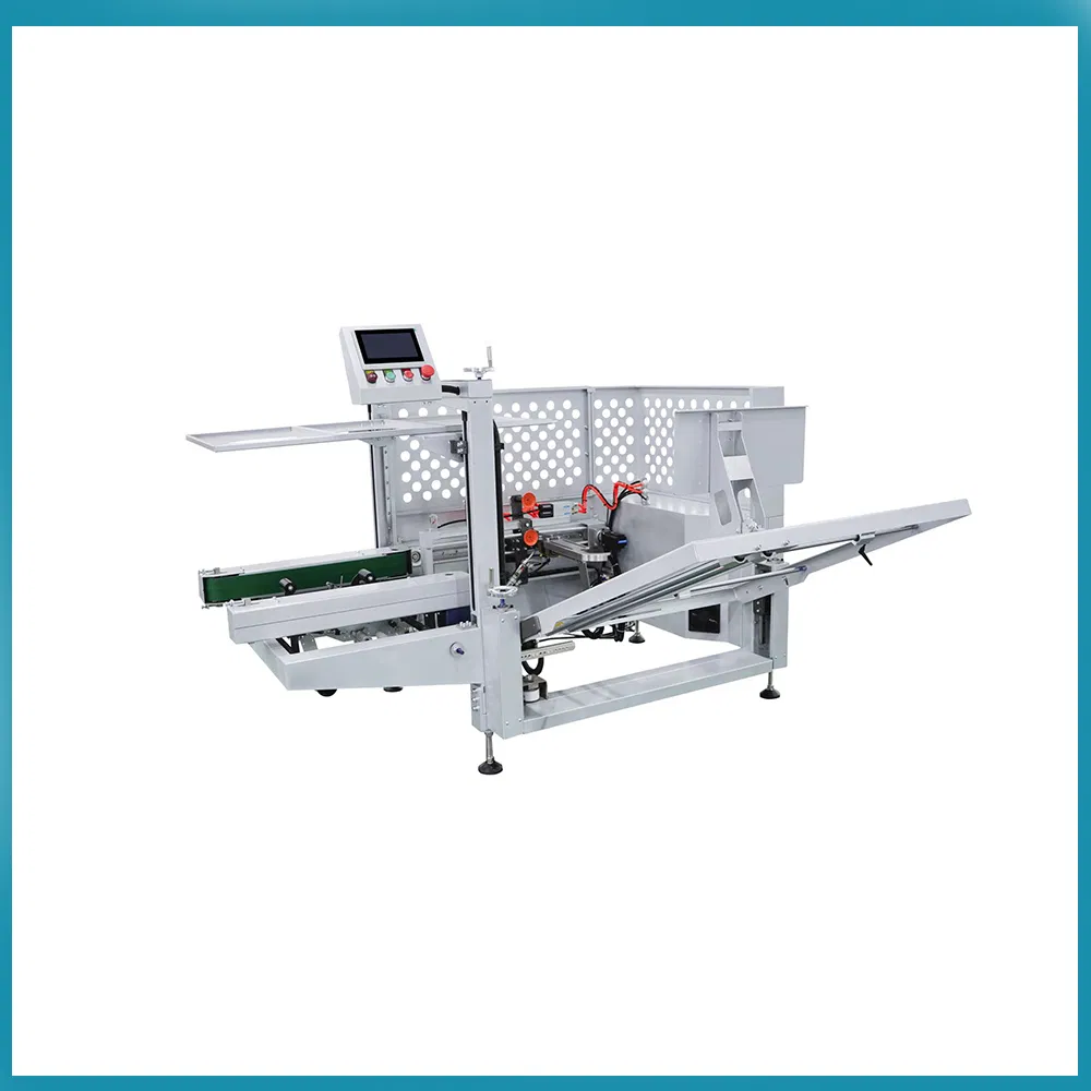 Carton Opening Machine with Safety Protection System Durable Components Long Service Life for Logistics Warehouse