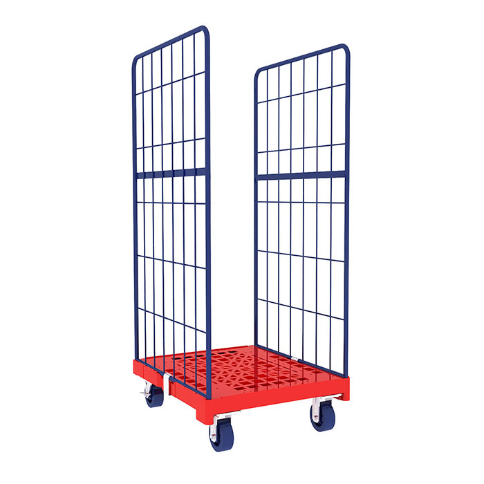 Wholesale Heavy Duty Wire Steel Roll Container Storage Cage Trolley