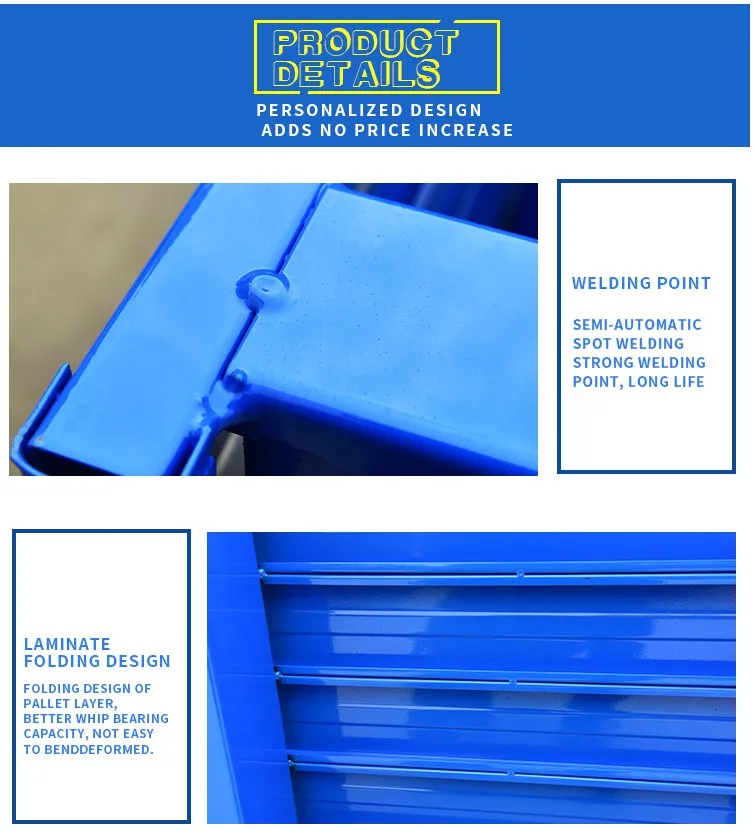 Steel Pallet Close Up