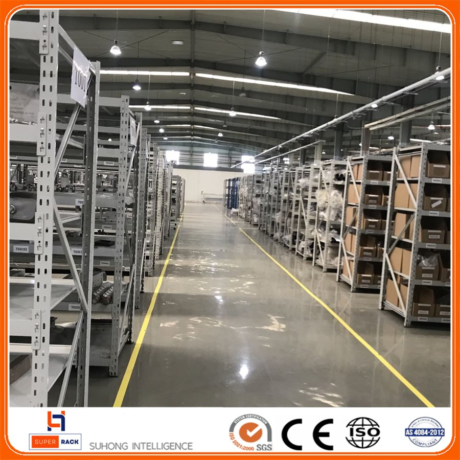 Industry &amp; Commerical Warehouse Medium Duty Selective Iron Shelf, Storage Solution Longspan Shelving