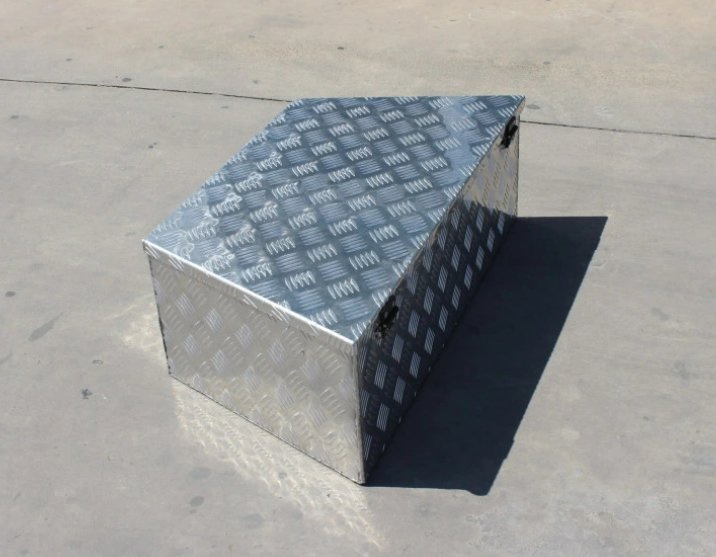900*600 Size Aluminum Tool Box for Box Cage Trailer