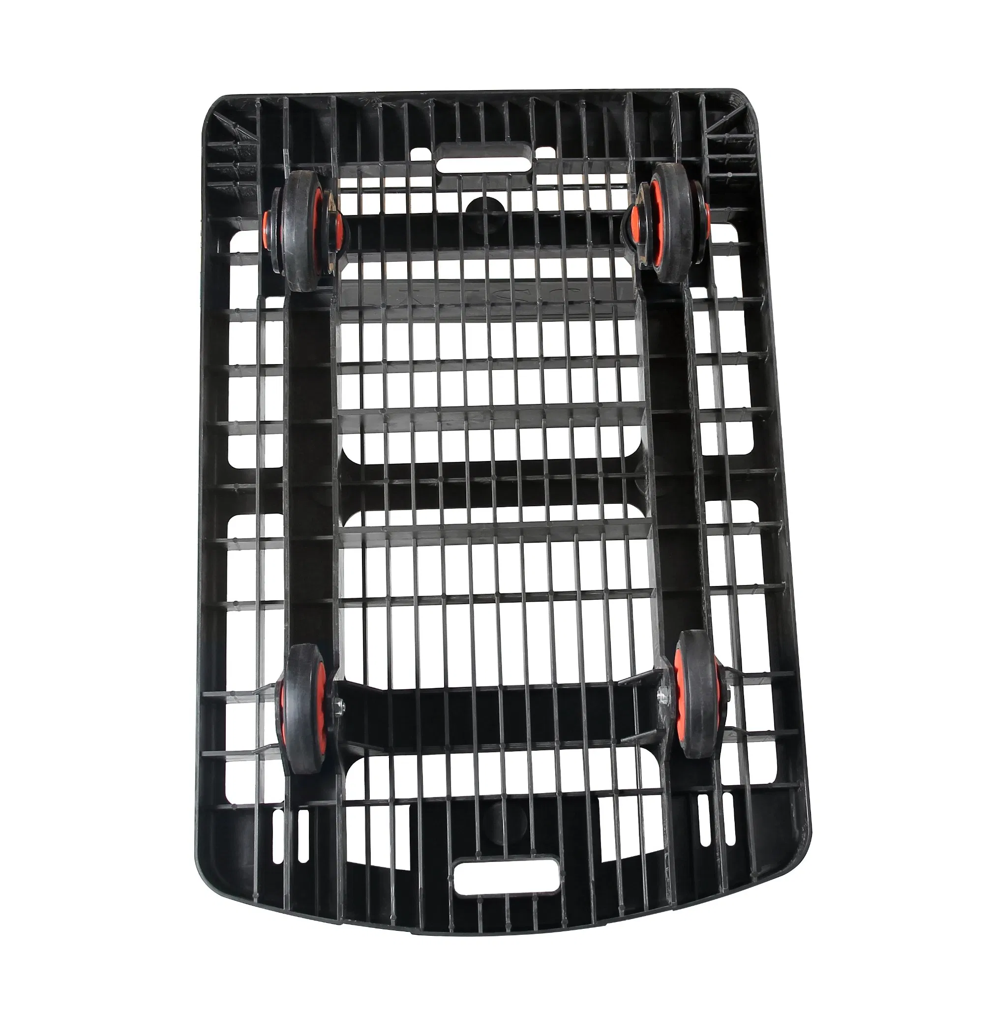 Heavy-Duty Mesh Platform Trolley for Industrial Use and Cargo Transport