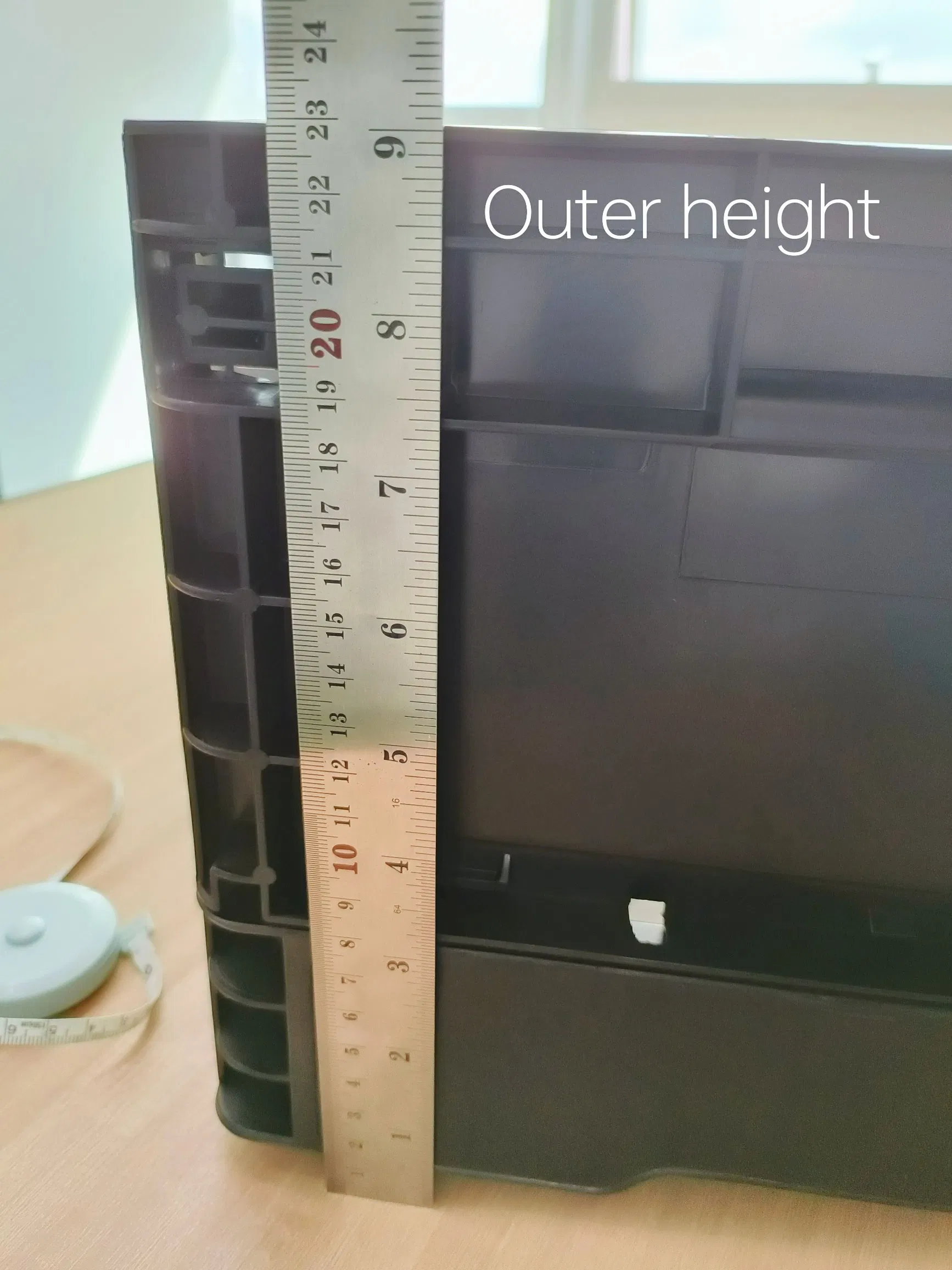 Anti Static Thickened Turnover Box Foldable Workshop ESD Storage