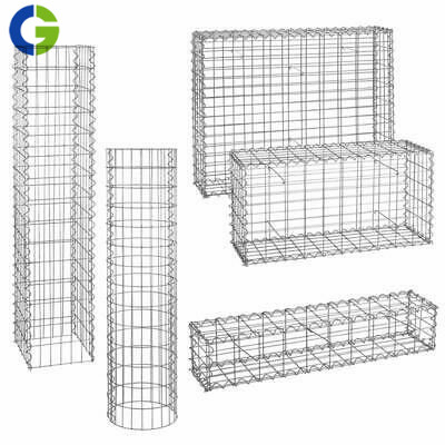 Protection of Dikes Welded Gabion Wall Stone Cage Wire Mesh Welded Gabion Box