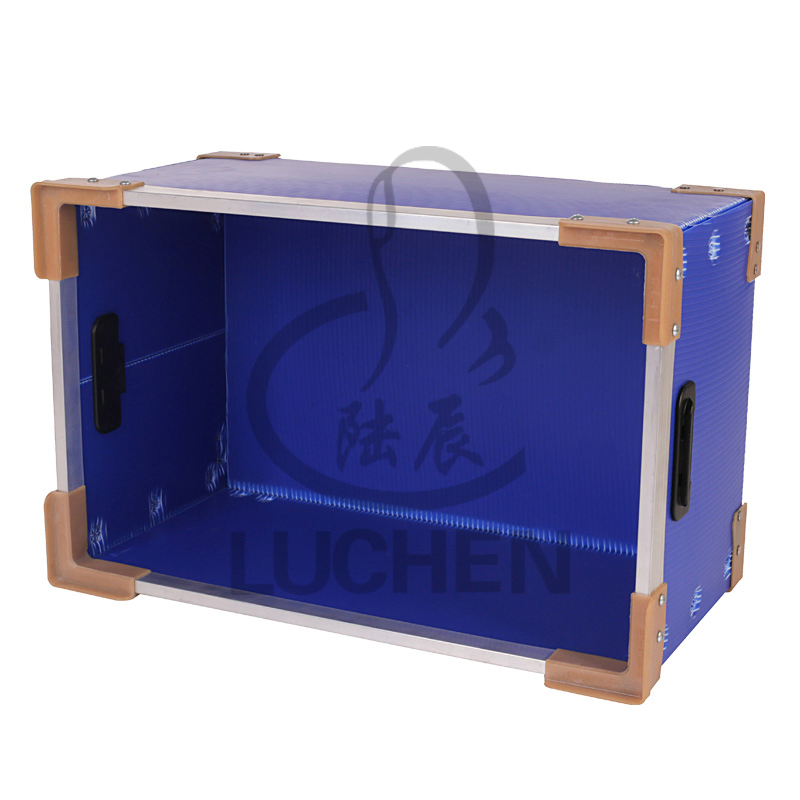 Foldable PP Corrugated Shipping Box Turnover Box