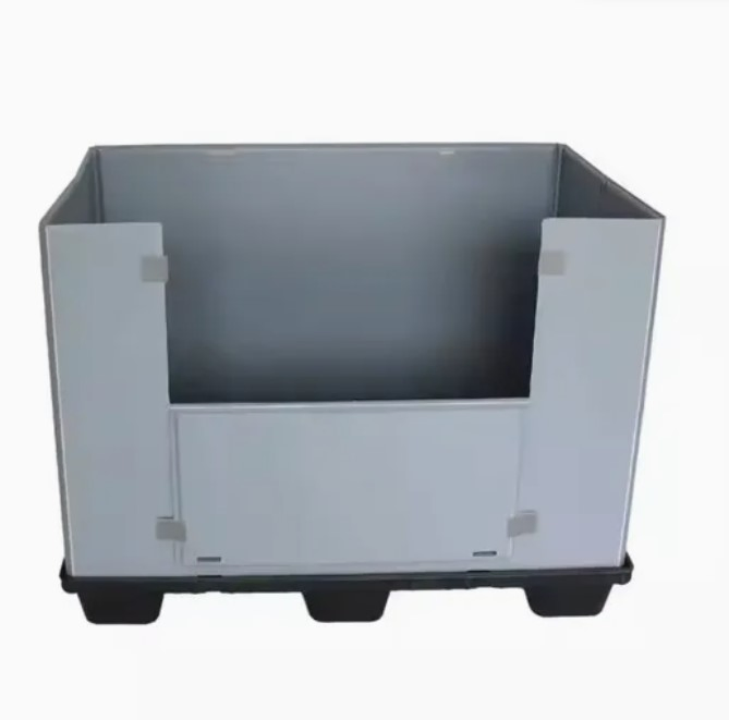 Stackable Reusable Recyclable Collapsible Foldable Plastic Sleeve Box Plastic Pallet Box