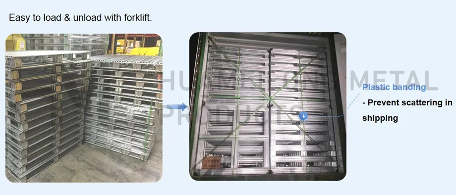 Metallic Steel Pallet Application