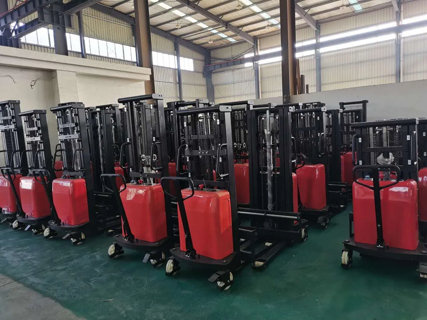 Battery Semi-Electric Hydraulic Stacker Material Handling Equipment (SPN series)