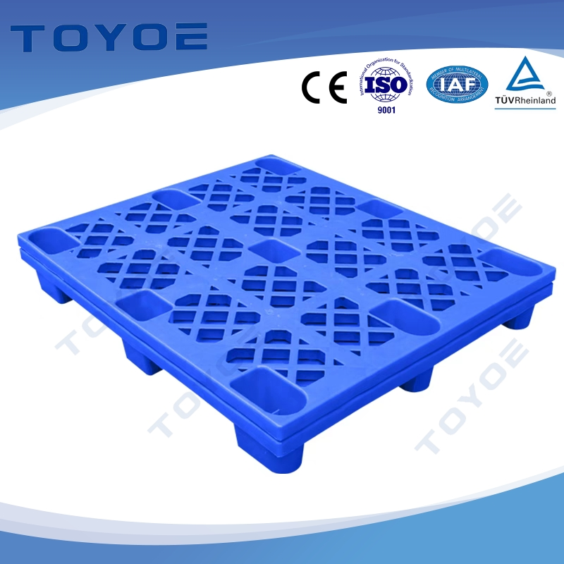 Stackable Space-Saving Iron Rice Mill Garbage Bin Plastic Pallet for Efficient Factory Warehouse Storage