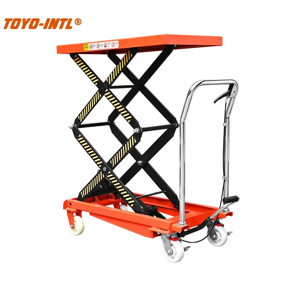 Scissor Platform Manual Trolley