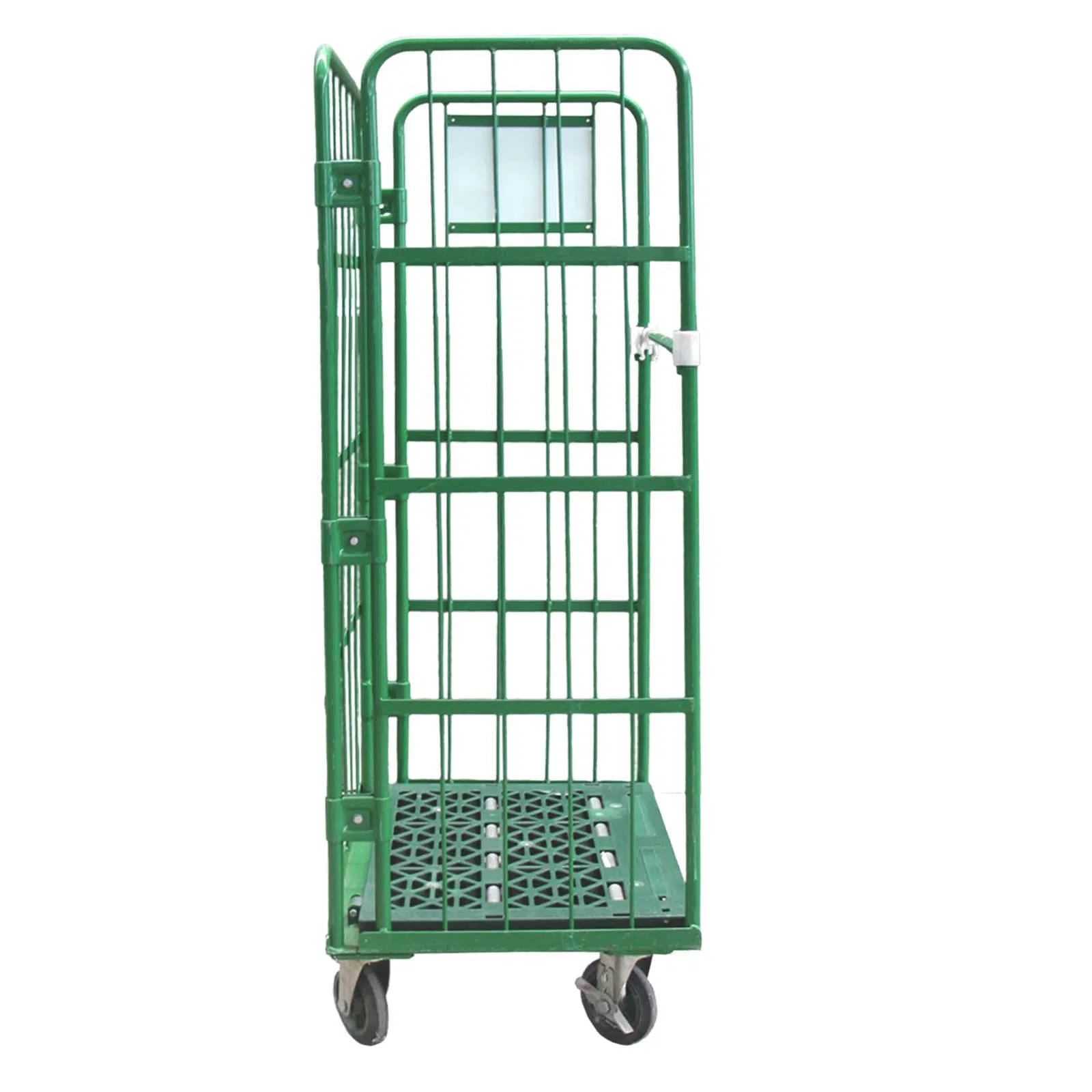 Warehouse Roll Cage Trolley with Open Front